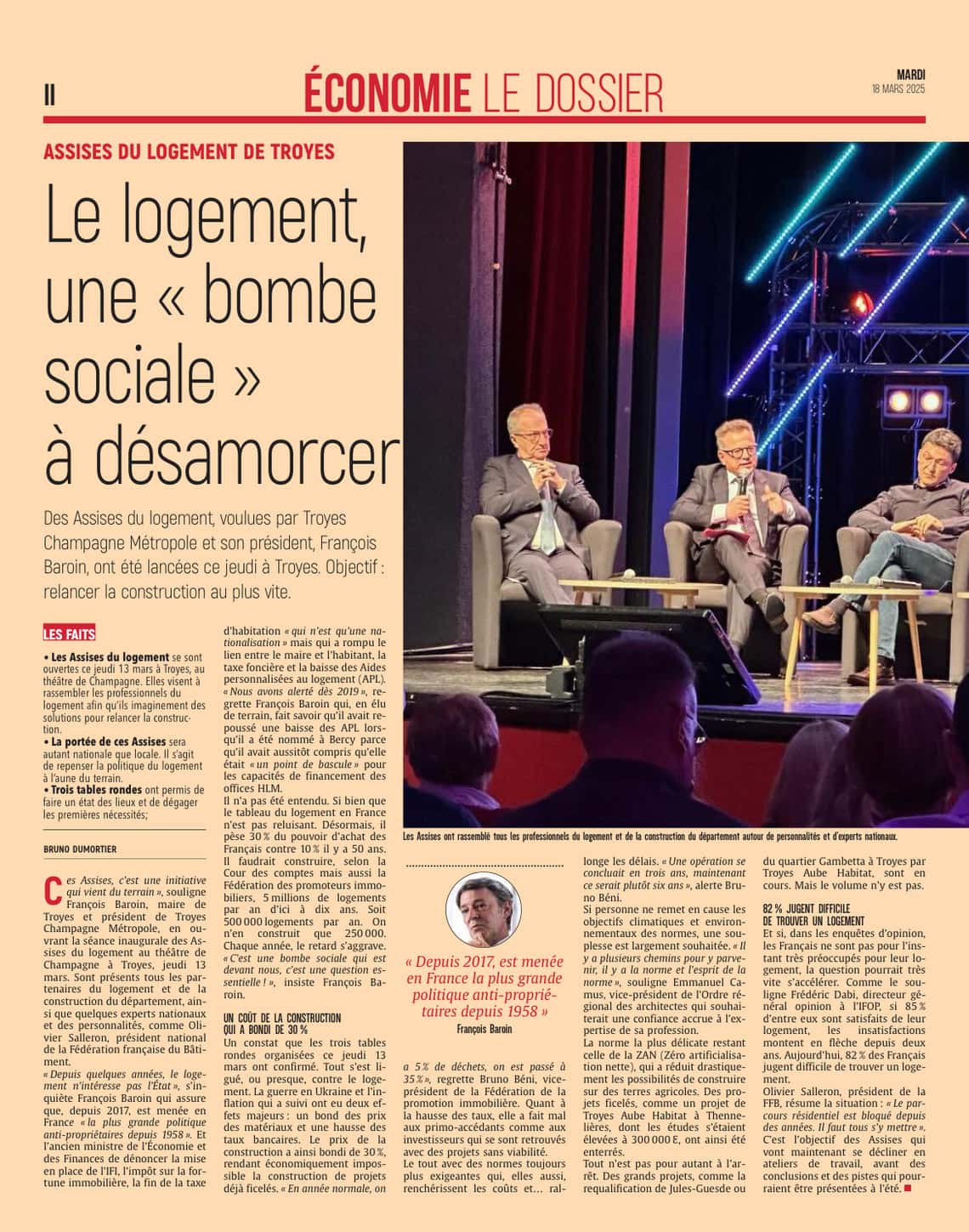 Le logement, une « bombe sociale » à désamorcer au plus vite dans l’Aube