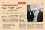 MEDEF et CPME veulent une chambre forte.