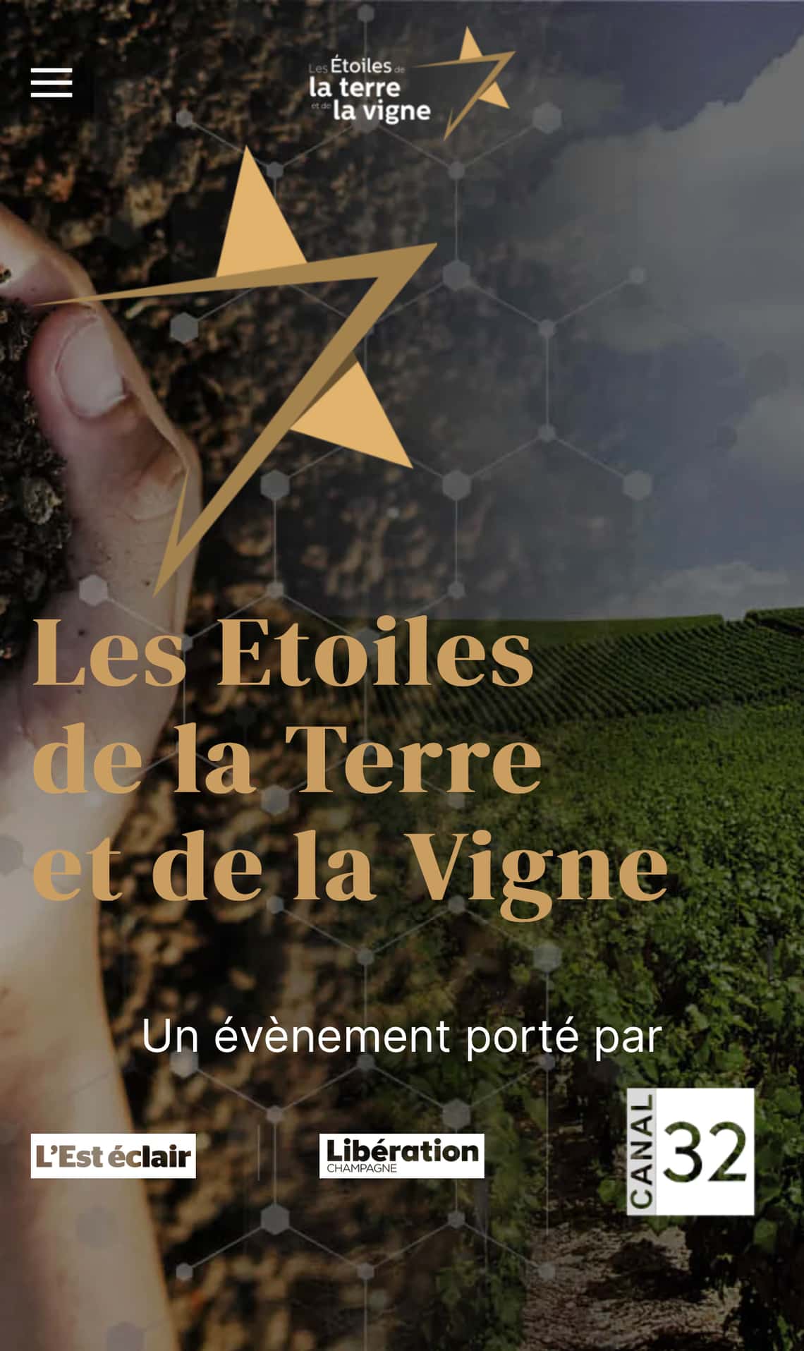 Les étoiles de la Terre et de la Vigne au Centre de Congrès
