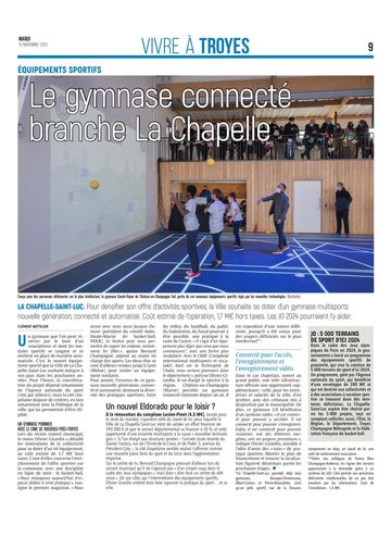 La Chapelle-Saint-Luc tentée par le gymnase nouvelle génération