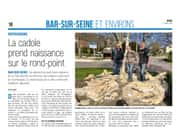La cadole de Bar-sur-Seine prend naissance