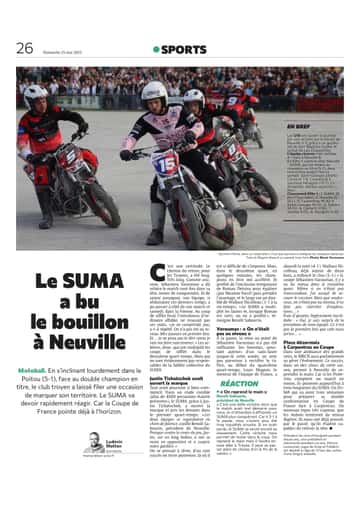 Le SUMA a bu le bouillon à Neuville