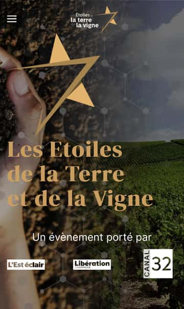 Les étoiles de la Terre et de la Vigne au Centre de Congrès