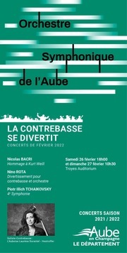 Orchestre Symphonique de l'Aube : concert du dimanche 27 Février