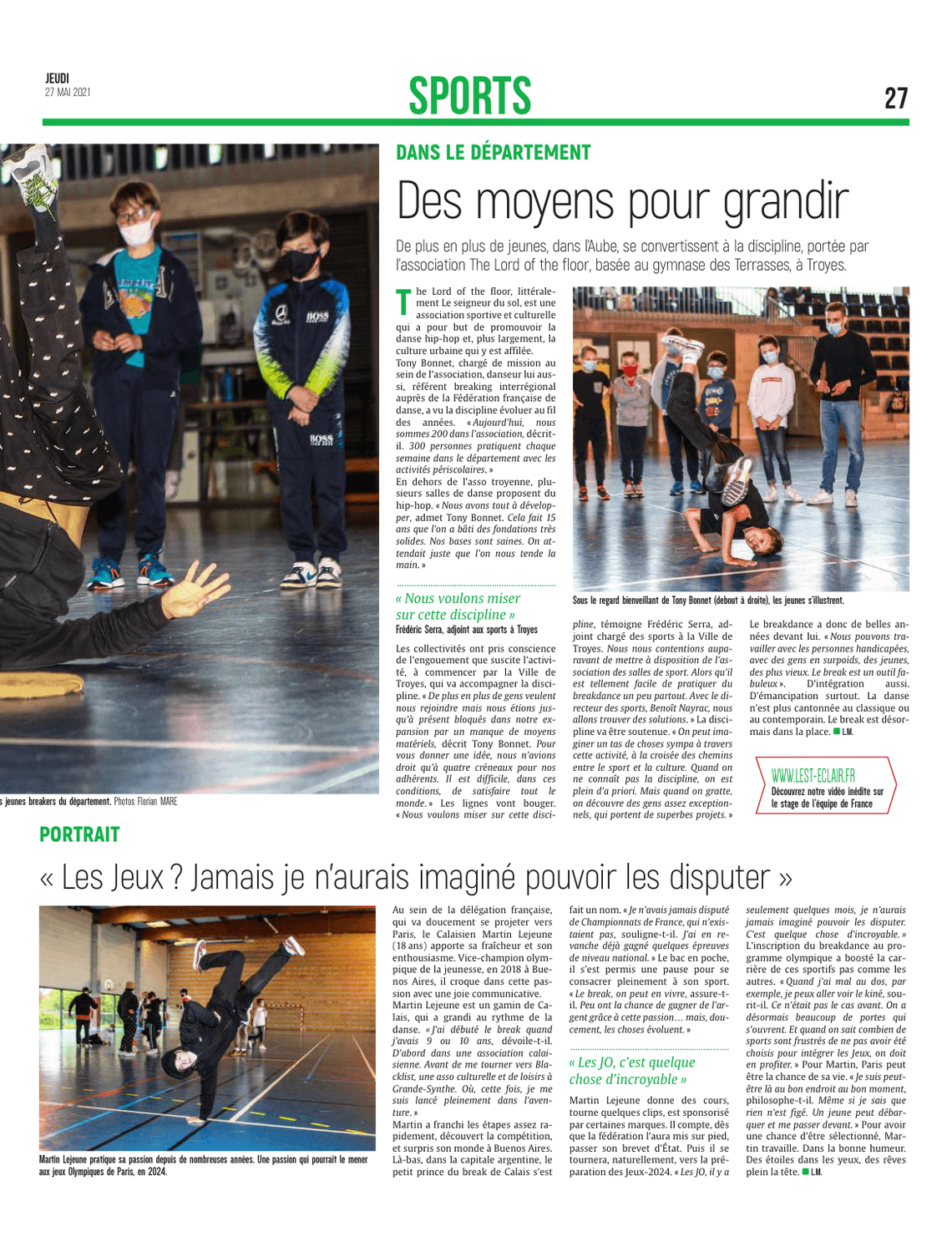 Le breakdance, une discipline en pleine essor