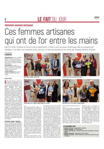 Ces femmes de l’Aube qui ont de l’or entre les mains.