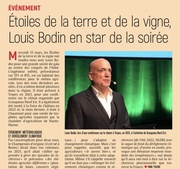 Etoile de la terre et de la vigne, Louis Bodin en star de la soirée.