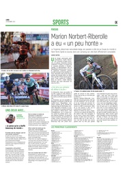 Cyclo-cross de Troyes : Marion Norbert-Riberolle a eu « un peu honte »