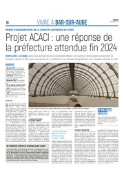 Projet ACACI à Morvilliers-La Chaise : une réponse de la préfecture attendue