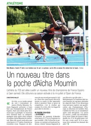 Un nouveau titre de Championne de France Espoir pour Aïcha Moumin
