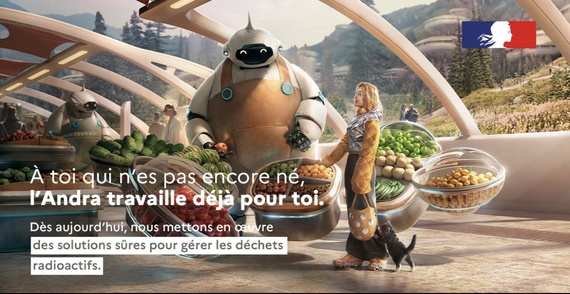 Nouvelle campagne de communication de l'ANDRA.