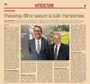 Chassenay d’Arce savoure la bulle champenoise