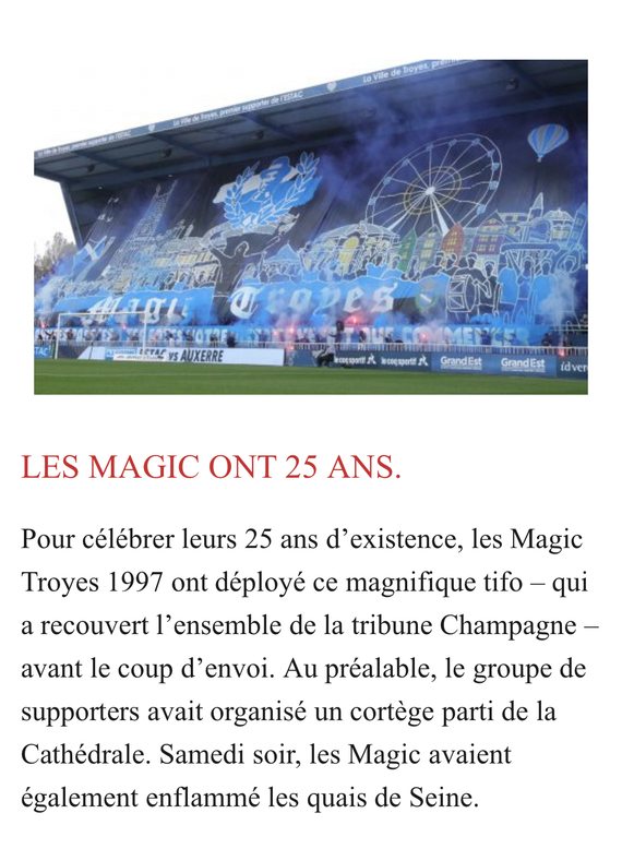 ESTAC : les Magic ont 25 ans.