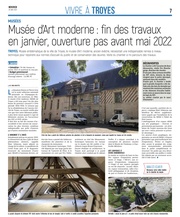 Musée d'Art Moderne de Troyes : ouverture fin Mai 2022.