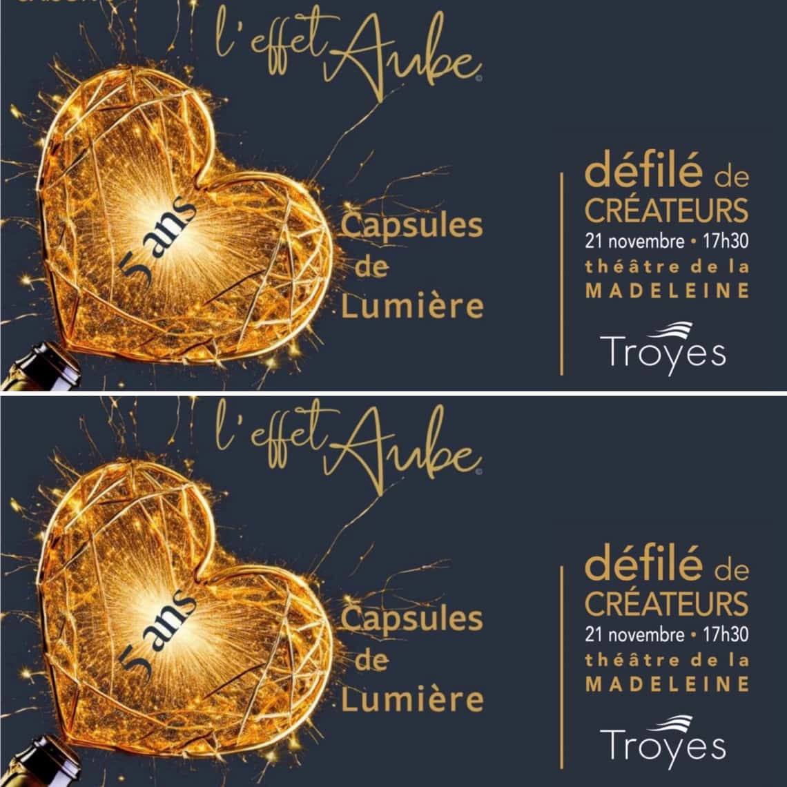 L'Effet Aube 5ème édition : Capsules de lumière