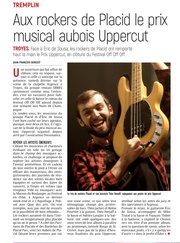 Aux rockers de Placid le prix musical aubois d'Uppercut