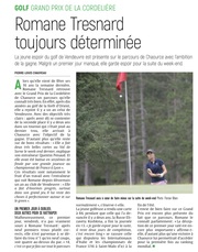 Romane Tresnard toujours déterminée.
