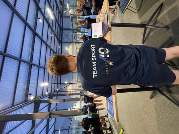 Arsène et la Team Sport à l'oeuvre pour notre 1er tournoi de padel