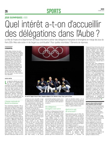 JO : quel intérêt a-t-on d’accueillir des délégations sportives ?