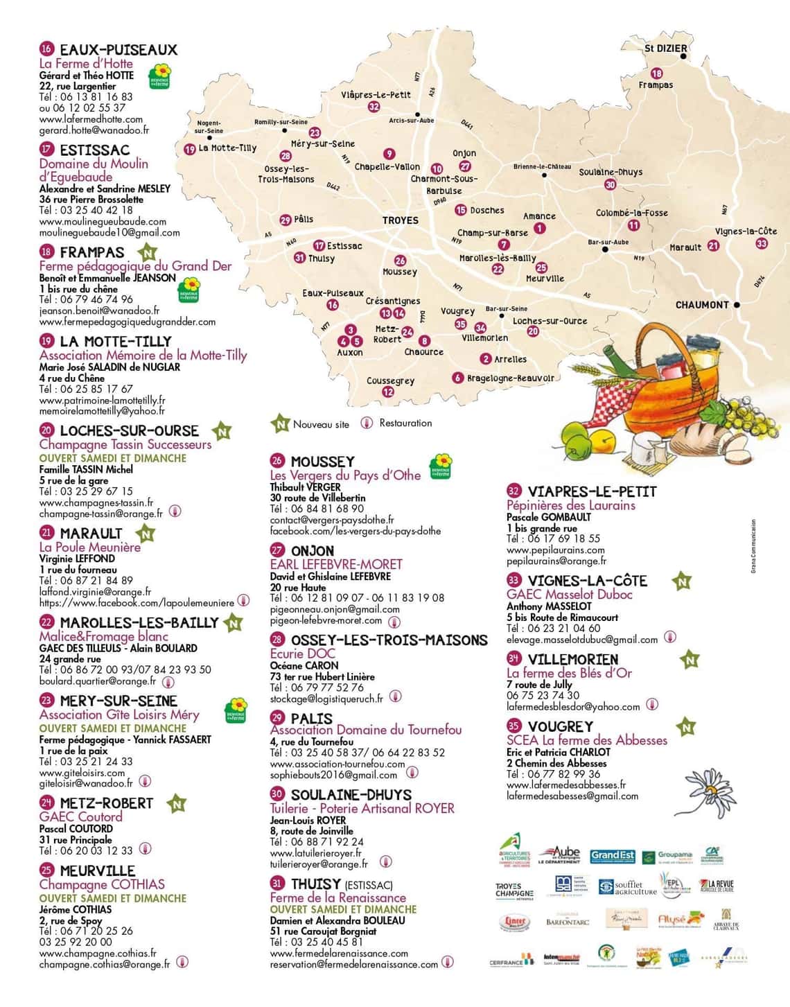 UN DIMANCHE A LA CAMPAGNE par Terres et Vignes