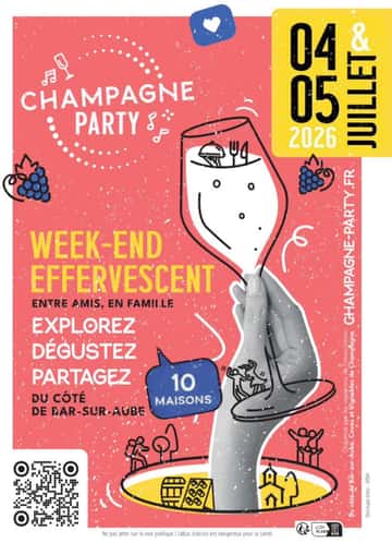 Champagne Party c'est ce week-end !