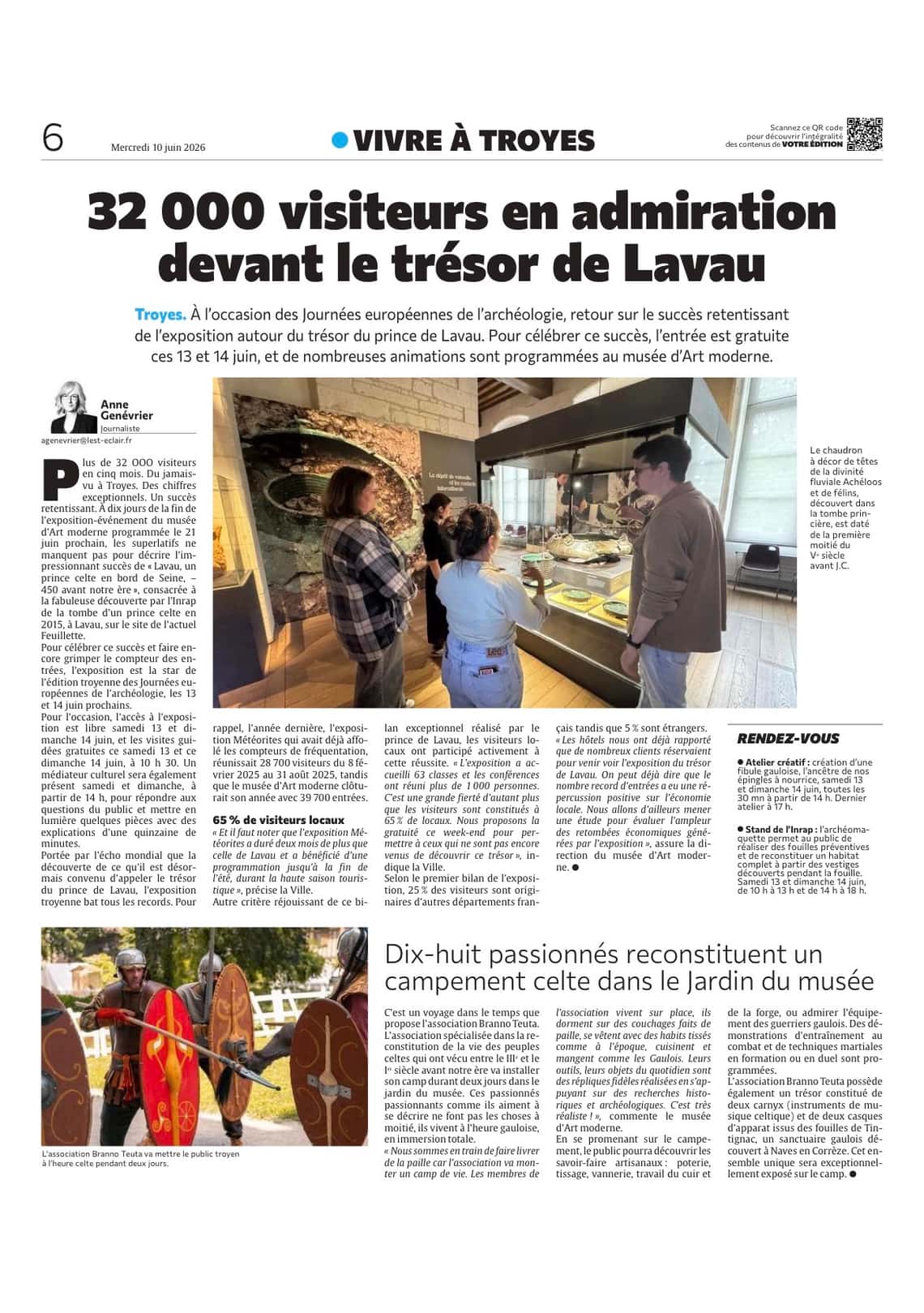 Entrées gratuites pour l’exposition sur le trésor du prince de Lavau ce week-end