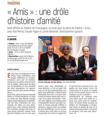 MDB : Amis: une drôle d'histoire d'amitié.