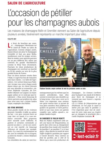 L’occasion de pétiller pour les champagnes aubois