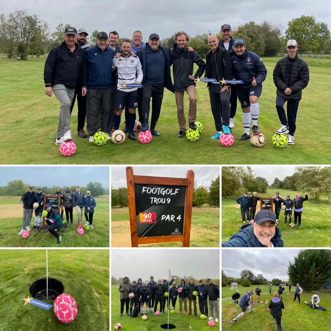 Découverte du nouveau footgolf du Domaine de la Forêt d'Orient