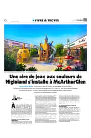 Une nouvelle aire de jeux aux couleurs de Nigloland à McArthurGlen !