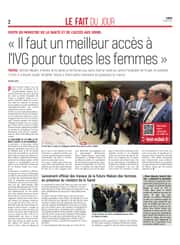 « assurer un meilleur accès à l’IVG pour toutes les femmes »