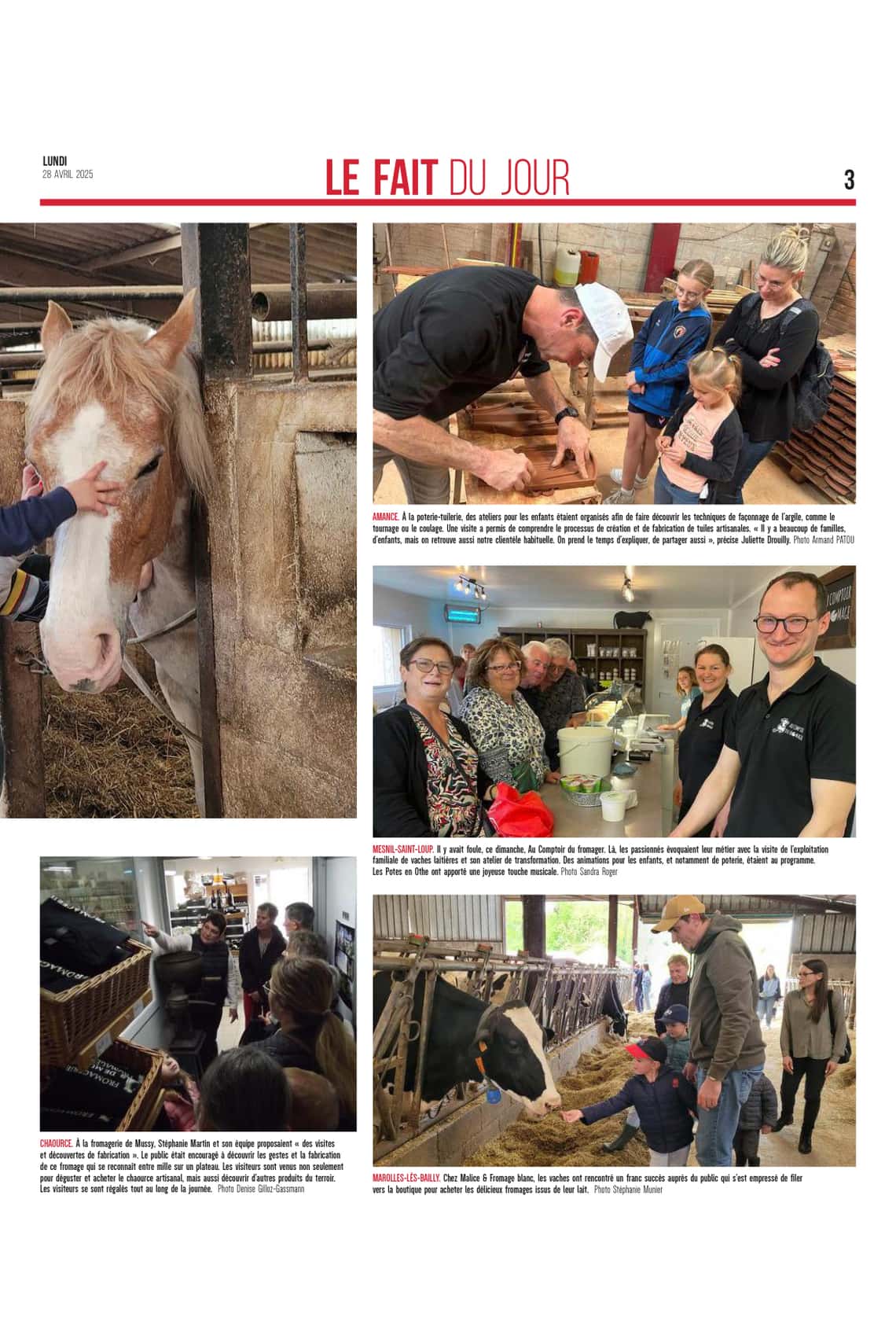 Salut veaux, vaches, cochons, couvées…