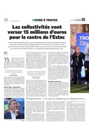 Les collectivités vont verser 15 millions d’euros pour l'ESTAC.