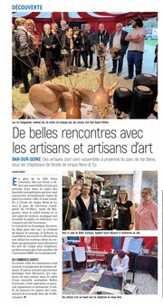 De belles rencontres avec les artisans et les artisans d’art à Bar-sur-Seine