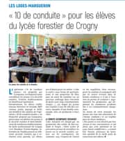 « 10 de conduite » pour les élèves du lycée forestier de Crogny