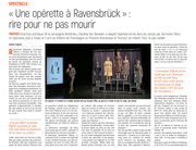 « Une opérette à Ravensbrück » jouée à Troyes.