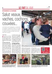 Salut veaux, vaches, cochons, couvées…