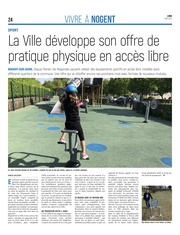 La ville développe son offre de pratique physique en accès libre.