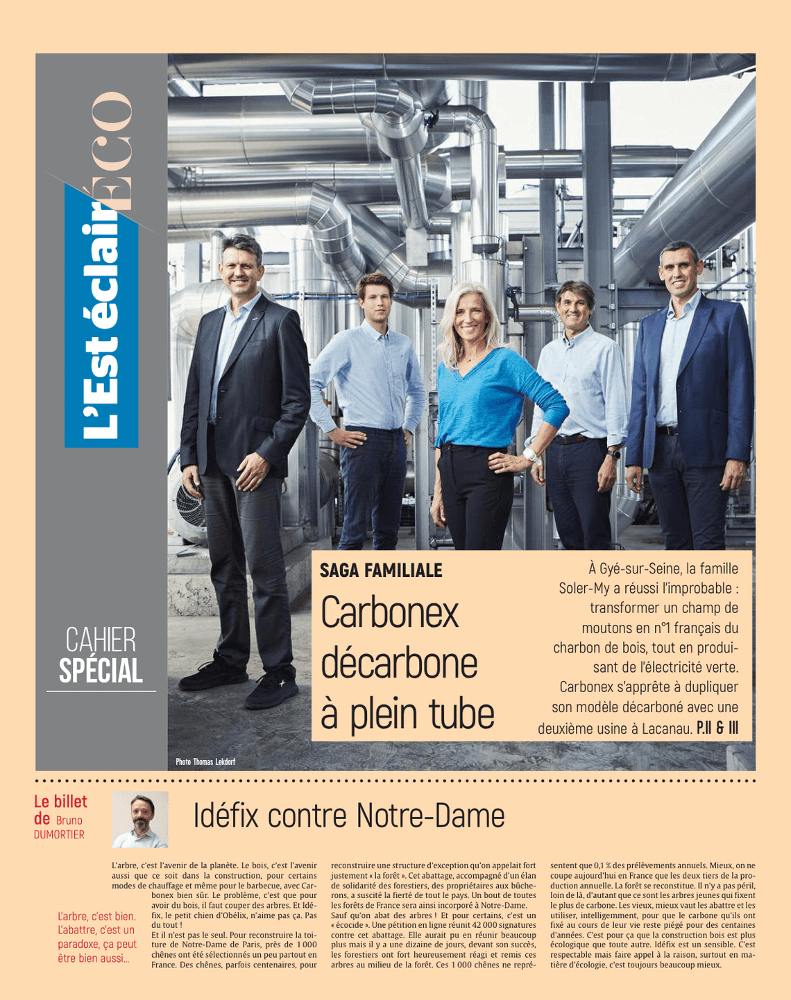 CARBONEX décarbone à plein tube