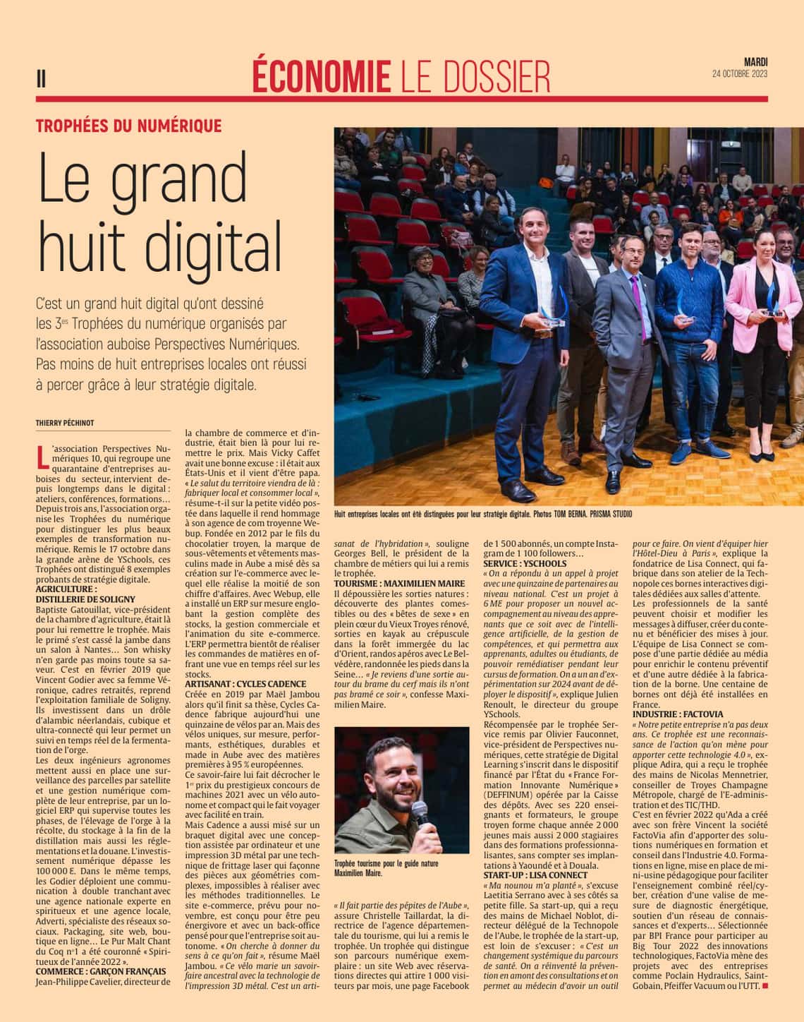 Trophées du numérique : Le grand huit digital