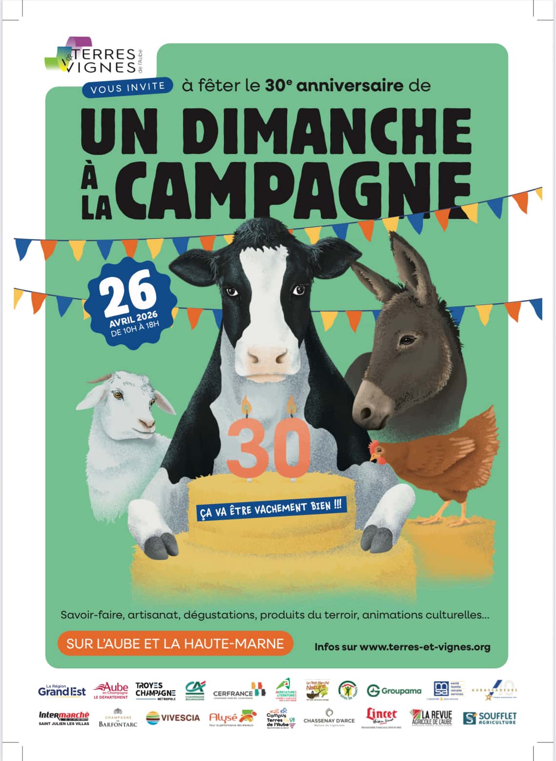Un dimanche à la campagne le 26 avril 2026
