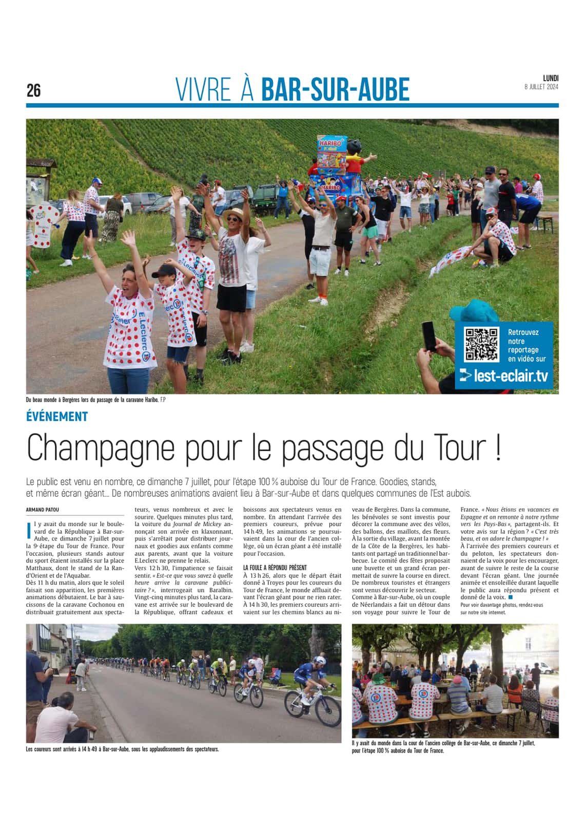 Une étape de légende