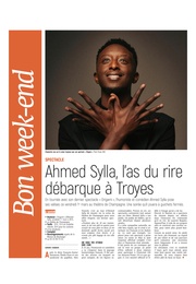 Ahmed Sylla, l'as du rire débarque à troyes