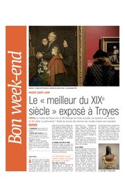 Troyes : le «meilleur du XIXe siècle» exposé au musée Saint-Loup.