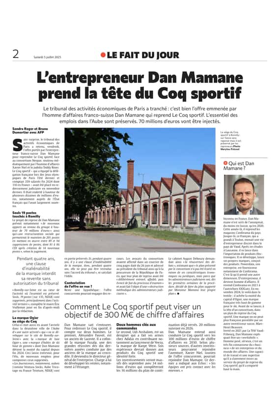 Qui est Dan Mamane, le repreneur du Coq sportif à Romilly-sur-Seine ?