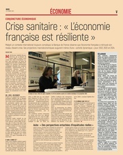Crise sanitaire : L'économie française est résiliente.