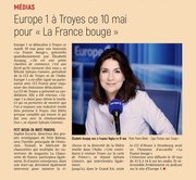 EUROPE 1 à Troyes ce 10 mai pour La France bouge.