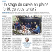 Merrey-sur-Arce : un stage de survie en pleine forêt, ça vous tente?