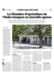 La Chambre d’agriculture de l’Aube a inauguré sa nouvelle agence à Brienne