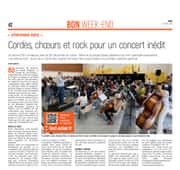Allier chœurs, cordes et rock à Troyes , le défi !